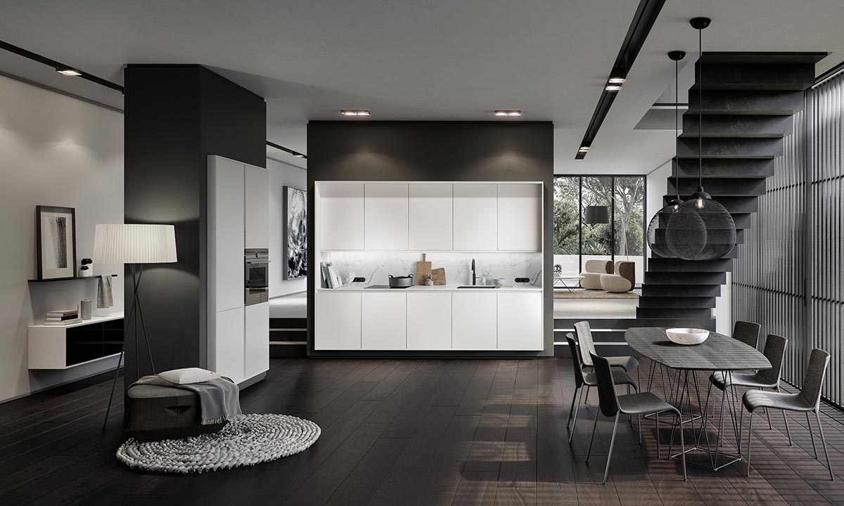 Sfeerbeeld SieMatic-keuken met kookeiland